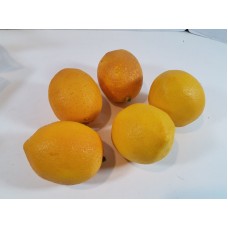 Faux Fake Fruit Yellow Lemons Lot of 5 Home Decor    202394394551